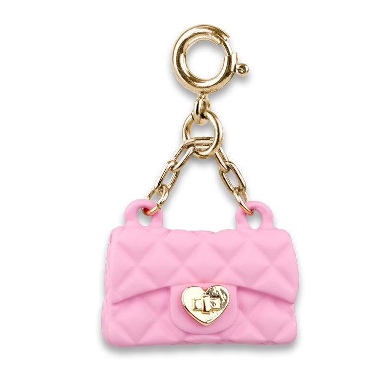 CHARM IT! Gold Pink Purse Charm - charmit.com