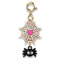 CHARM IT! Gold Spider Web Charm - charmit.com