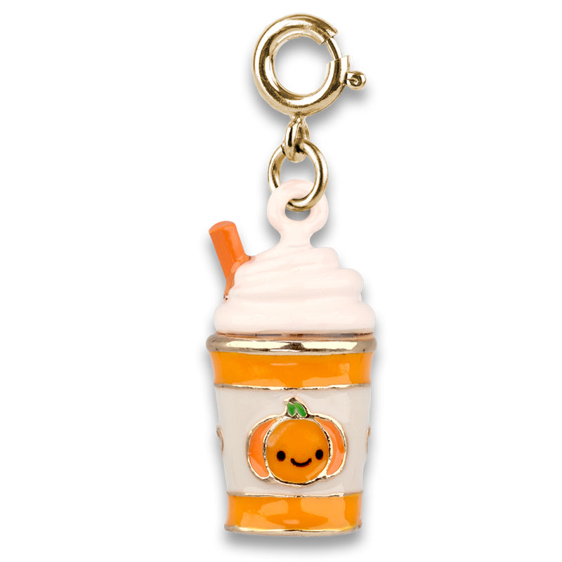CHARM IT! Gold Pumpkin Spice Latte Charm - charmit.com