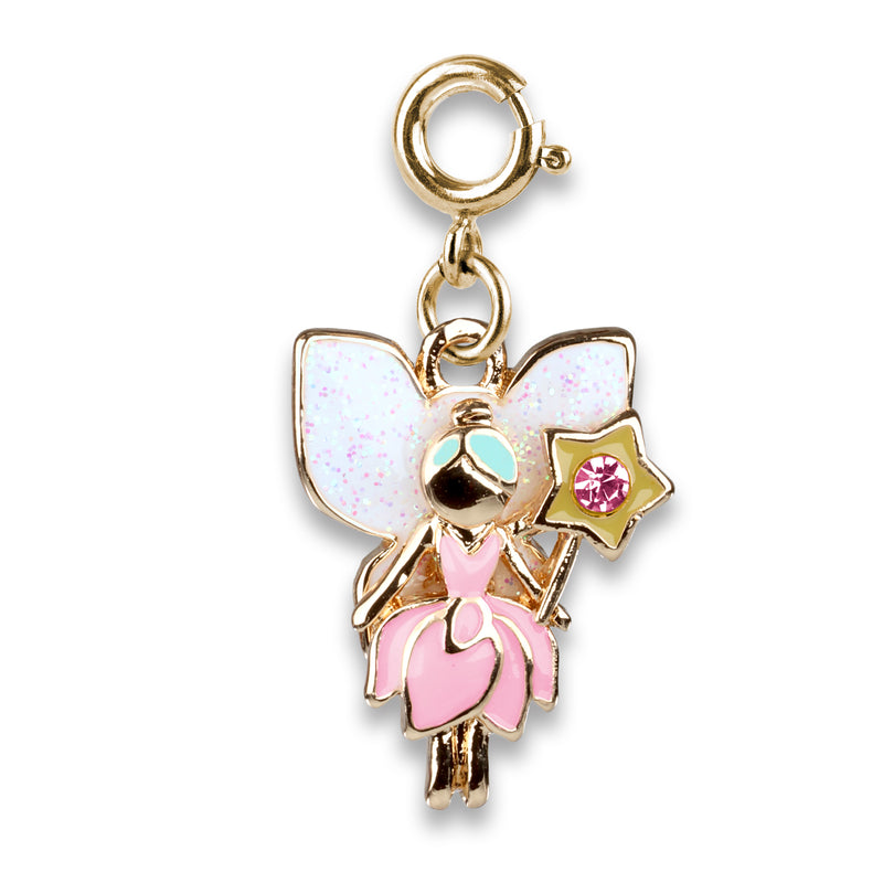 CHARM IT! Gold Glitter Fairy Charm - charmit.com