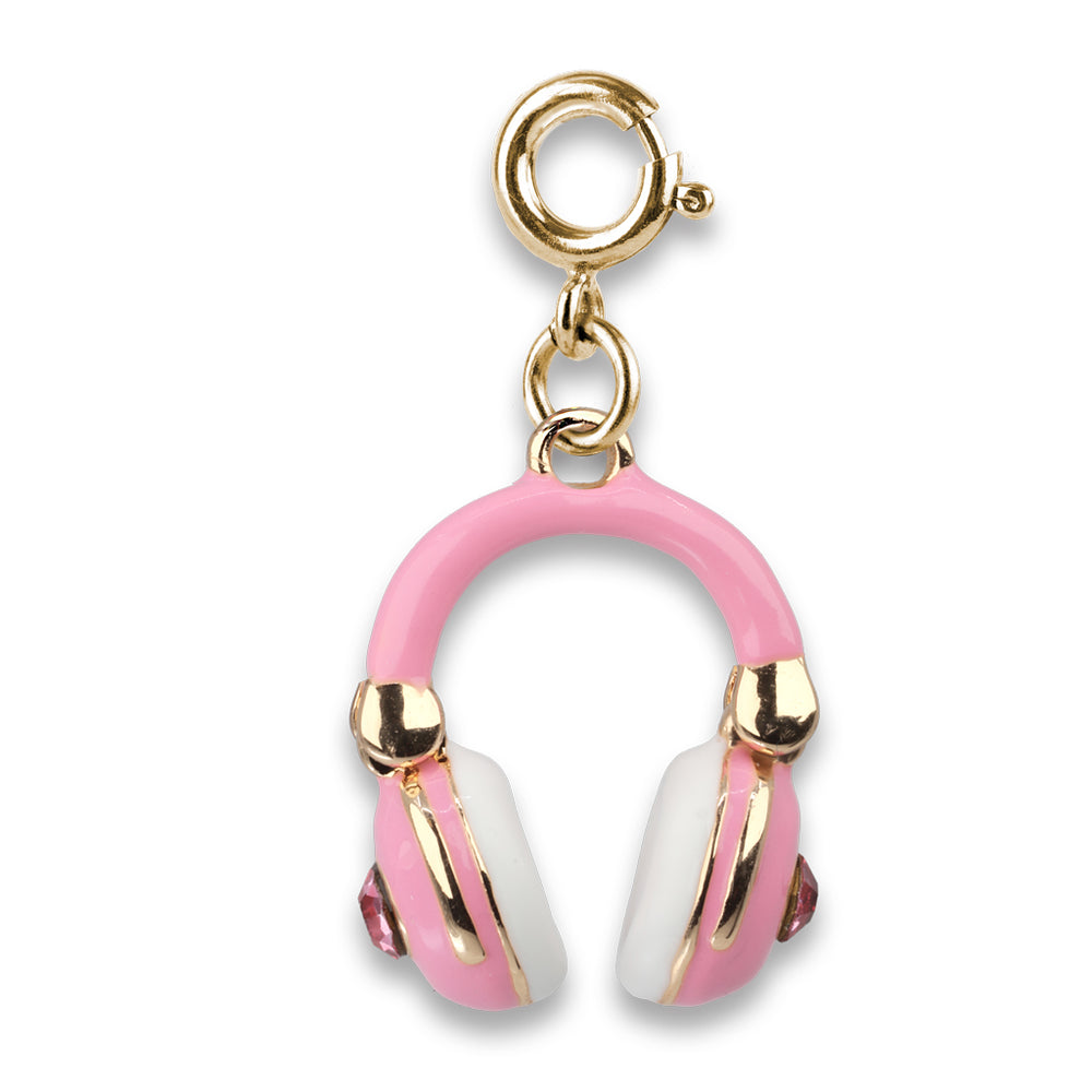 CHARM IT! Gold Swivel Headphones Charm - charmit.com