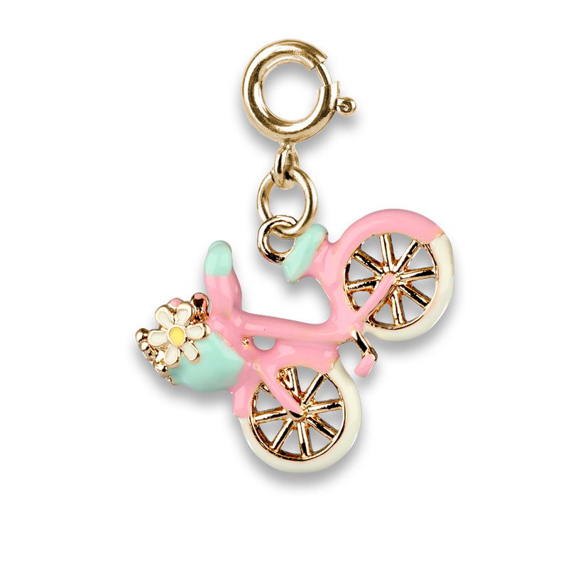 CHARM IT! Gold Bicycle Charm - charmit.com
