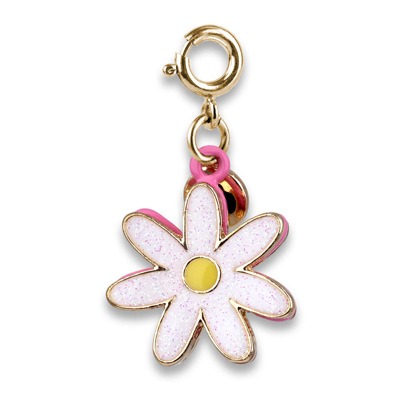 www.charmit.com - Girl Scout Gold Glitter Daisy Charm