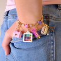 CHARM IT! Glam Charm Bracelet with make up charms - charmit.com