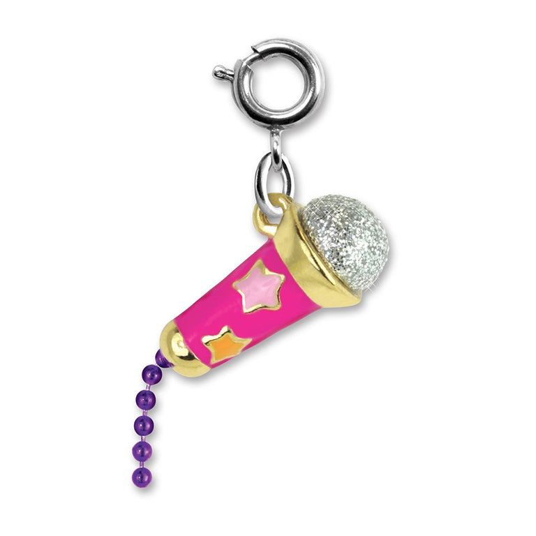 Star Microphone Charm - shopcharm-it