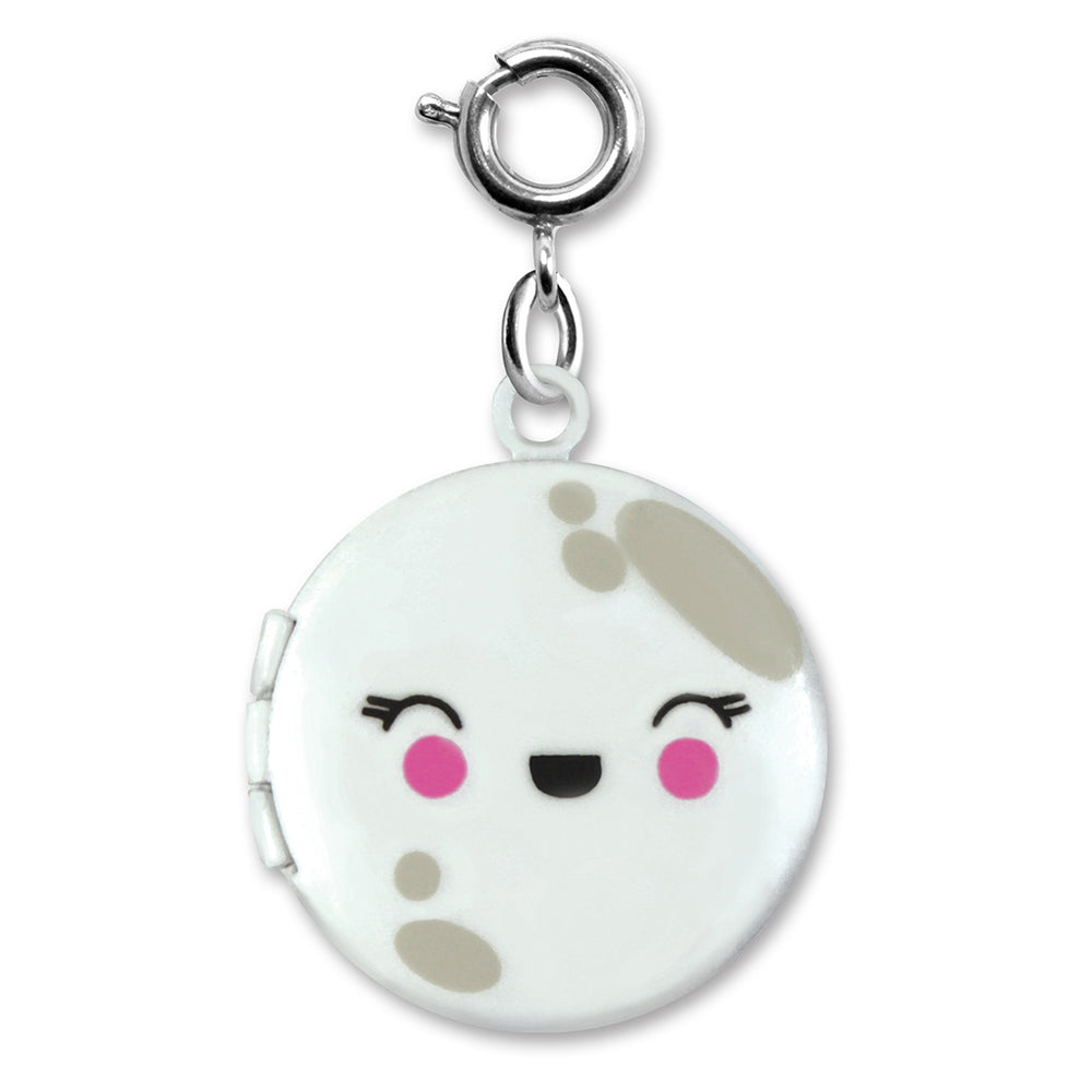Moon Locket Charm - shopcharm-it
