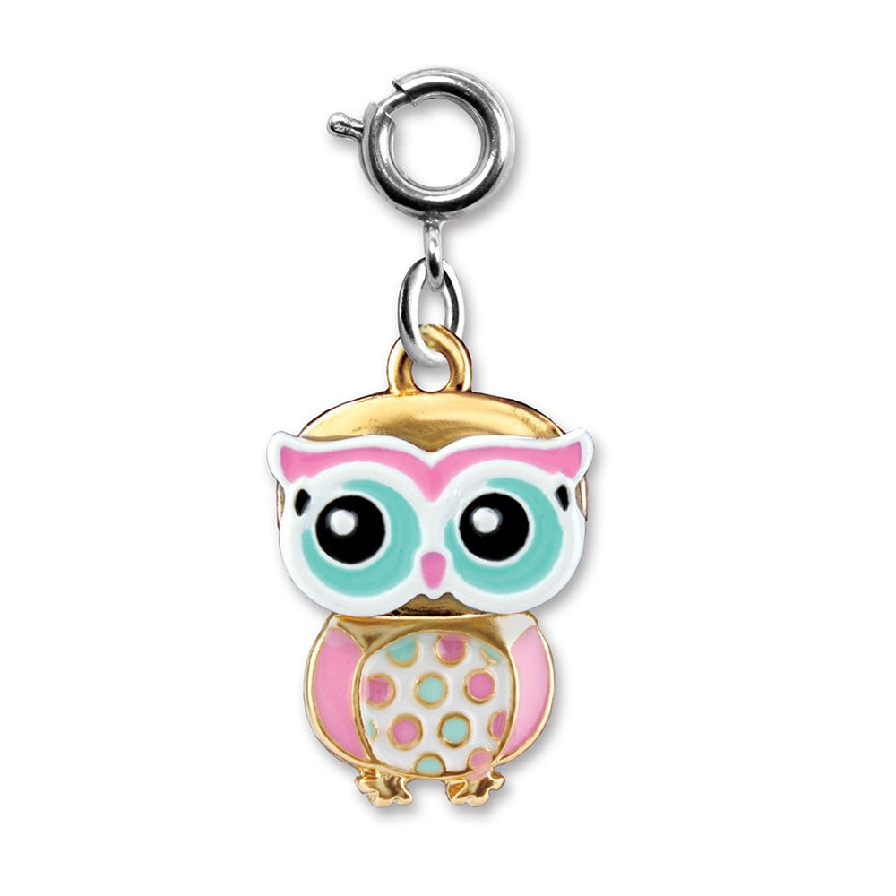 Swivel Owl Charm - shopcharm-it