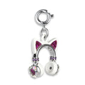Kitty Ears Headphones Charm - shopcharm-it