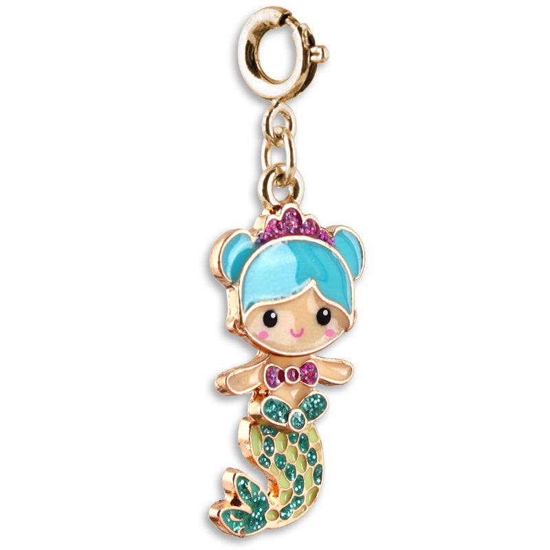 Gold Swivel Mermaid Charm