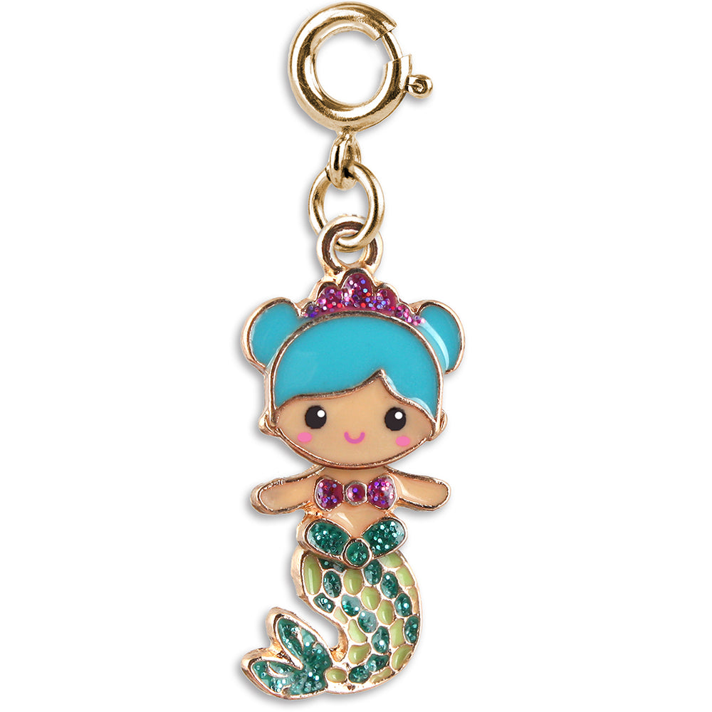 Gold Swivel Mermaid Charm - shopcharm-it