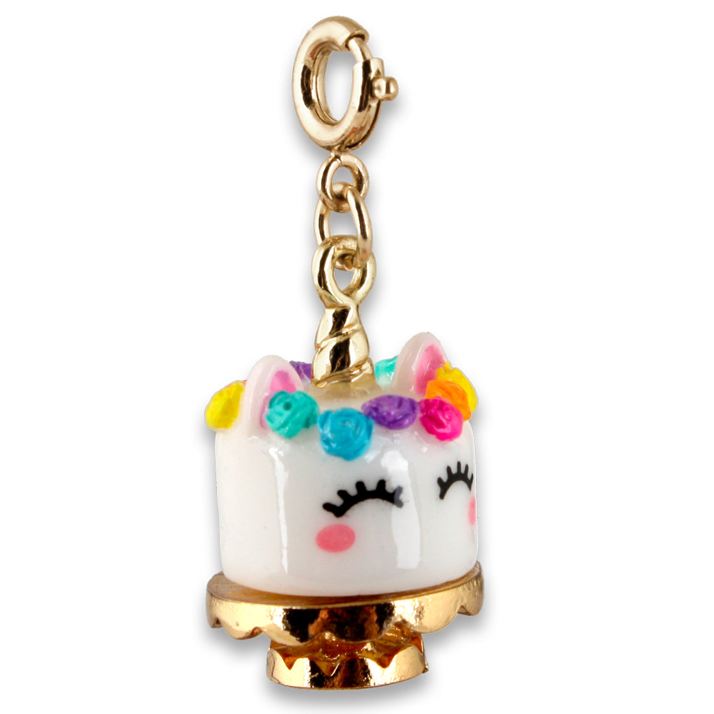 Gold Unicake Charm - shopcharm-it