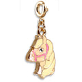 Gold Glitter Horse Charm - shopcharm-it