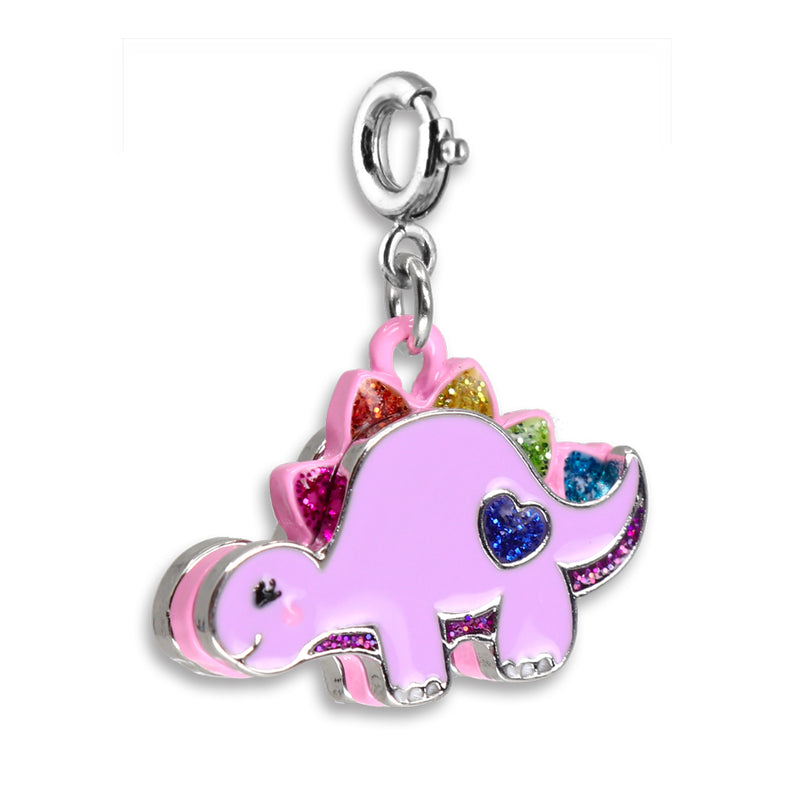 Glitter Dinosaur Charm - shopcharm-it
