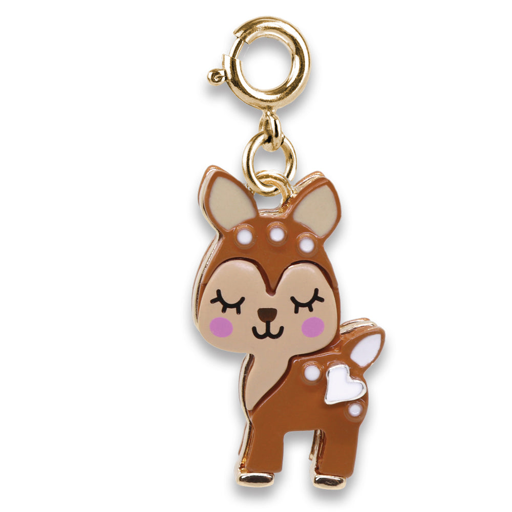 Gold Fawn Charm - shopcharm-it