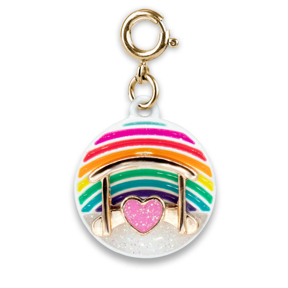 CHARM IT! Gold Rainbow Bridge Charm