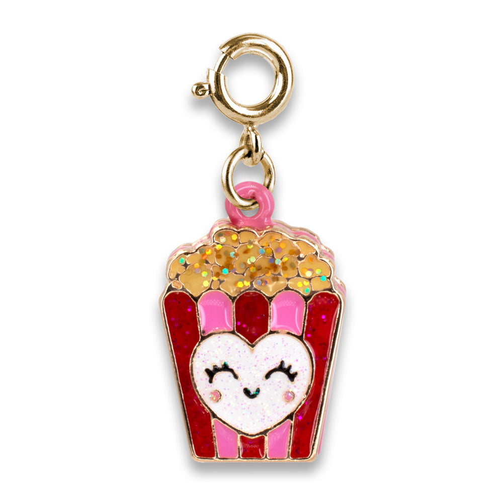 Gold Glitter Popcorn Charm-charmit.com