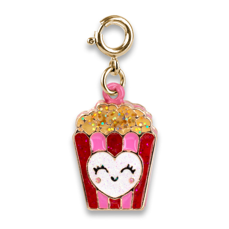 Gold Glitter Popcorn Charm-charmit.com