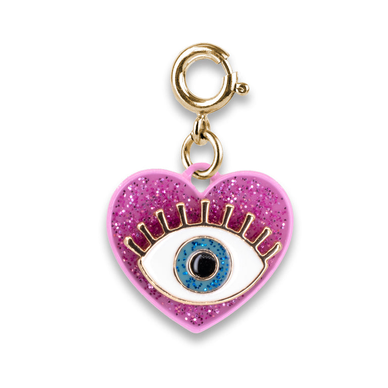 Gold Glitter Lucky Eye Charm-charmit.com