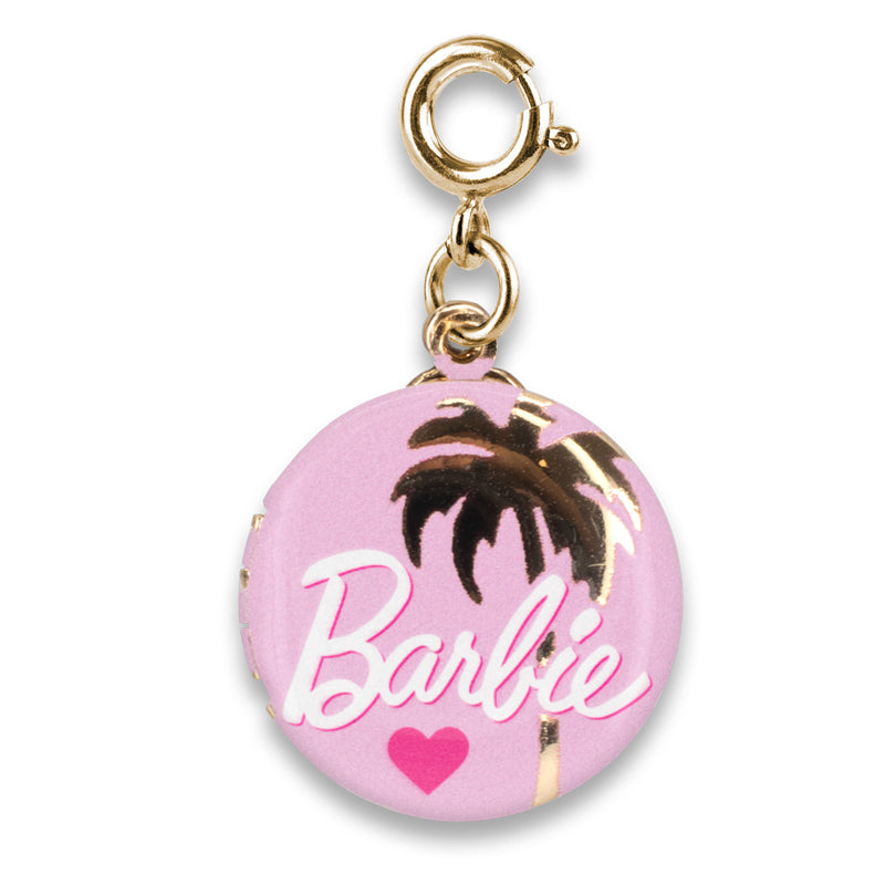 Gold Barbie Locket Charm - www.charmit.com