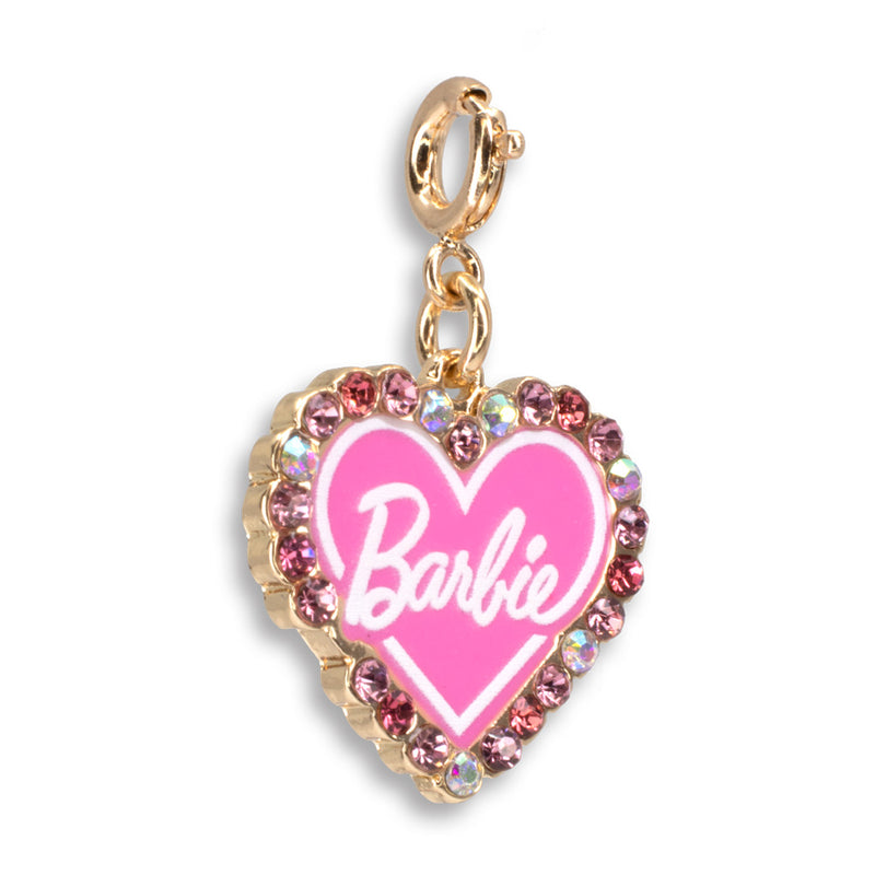 Gold Barbie Heart Charm - www.charmit.com