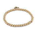 4mm Gold Bead Bracelet - shopcharm-it