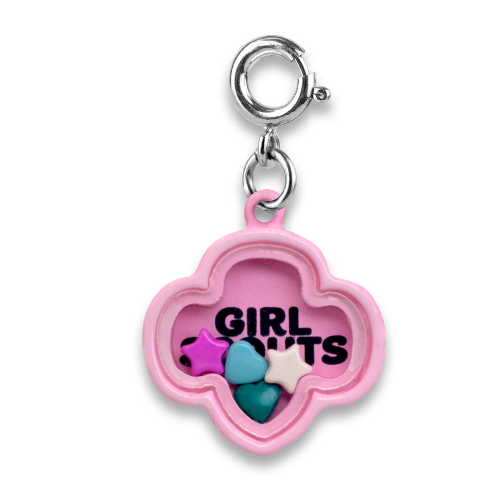 Girl Scout Trefoil Shaker Charm-charmit.com