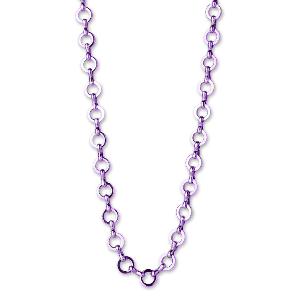 Purple Chain Necklace - shopcharm-it