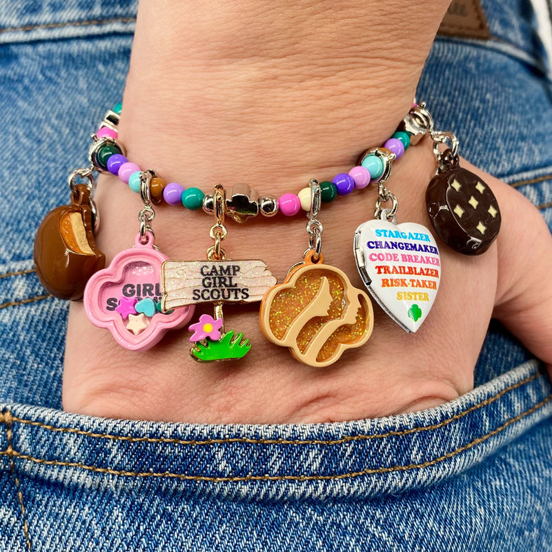 Girl Scout Locket Charm