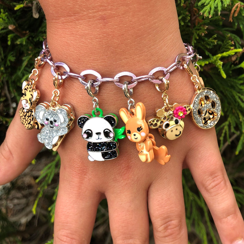 Glitter Panda Charm - shopcharm-it