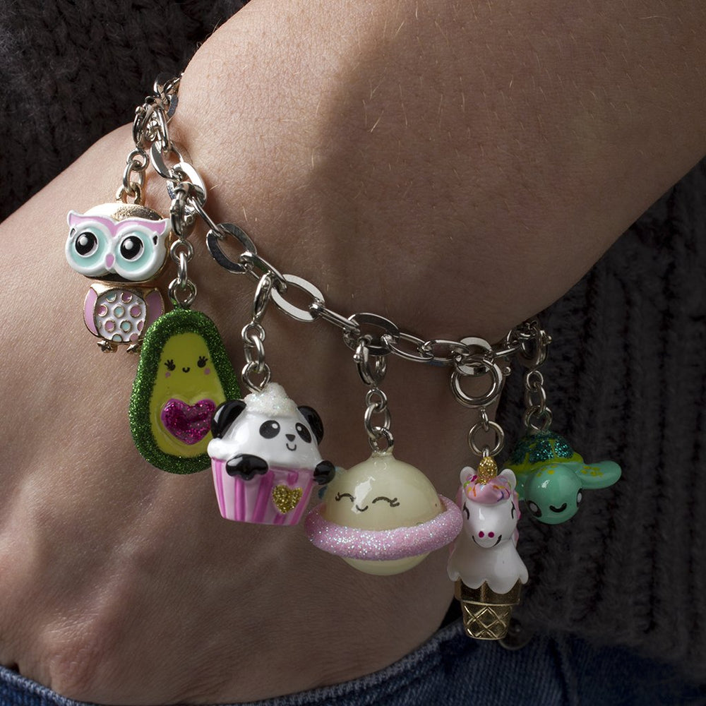 Swivel Owl Charm - shopcharm-it