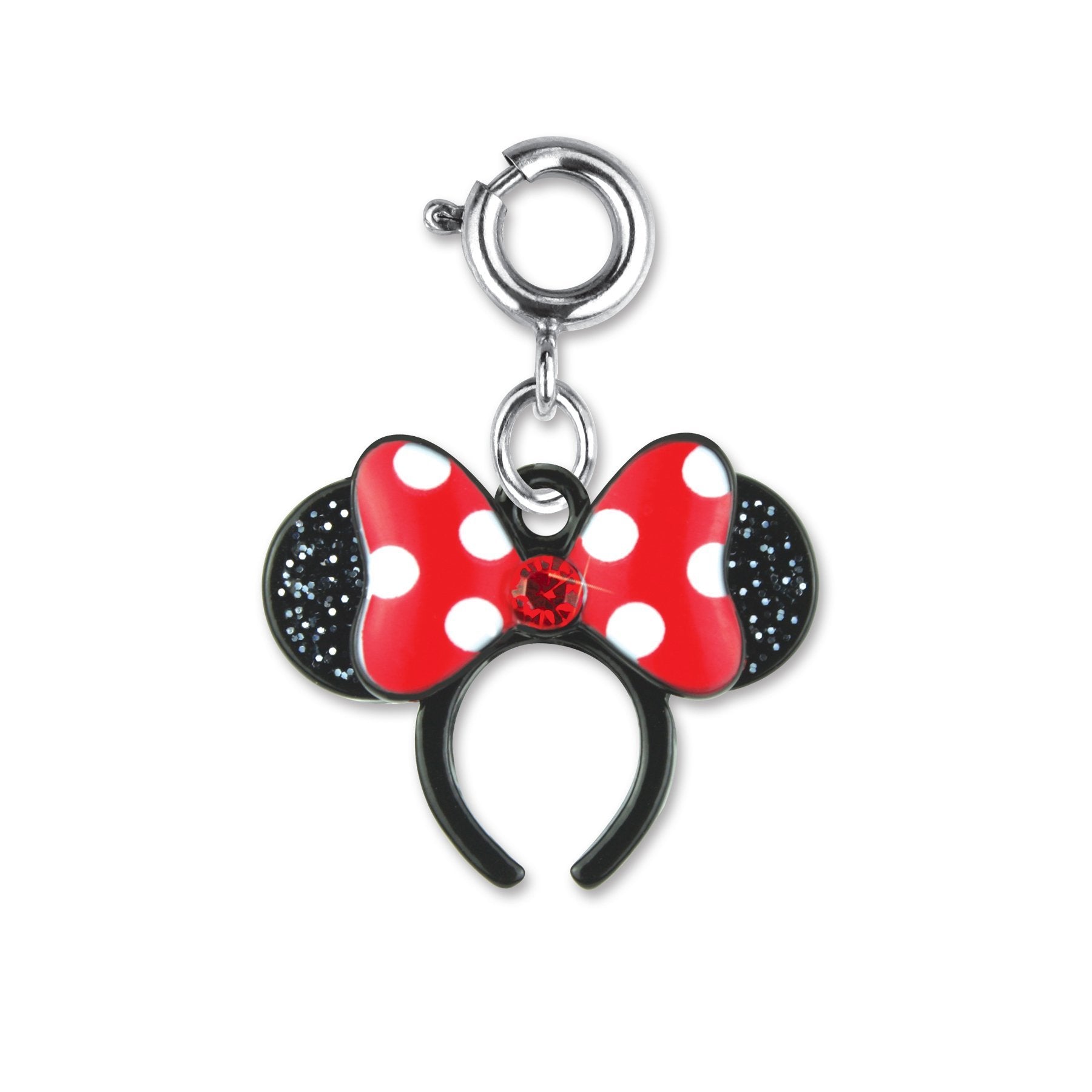 Mickey Mouse Ears W/bow Croc Charms 