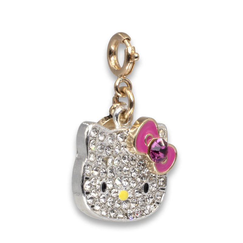 Gold Bling Hello Kitty Charm