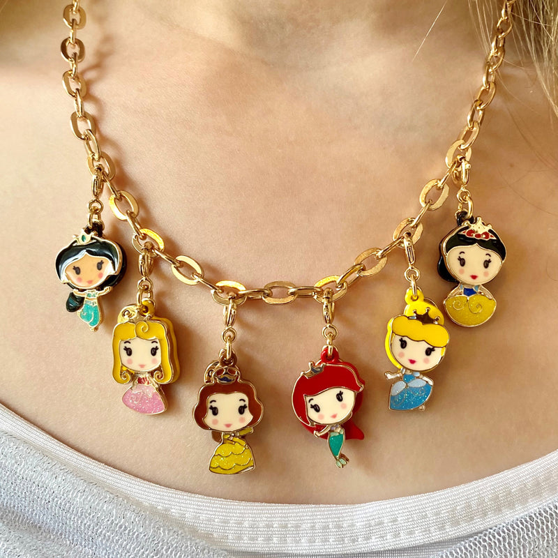 Gold Swivel Snow White Charm-charmit.com