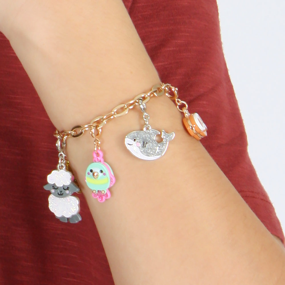 Glitter Shark Charm - shopcharm-it