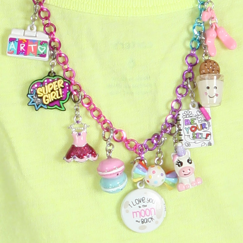 Moon Locket Charm - shopcharm-it