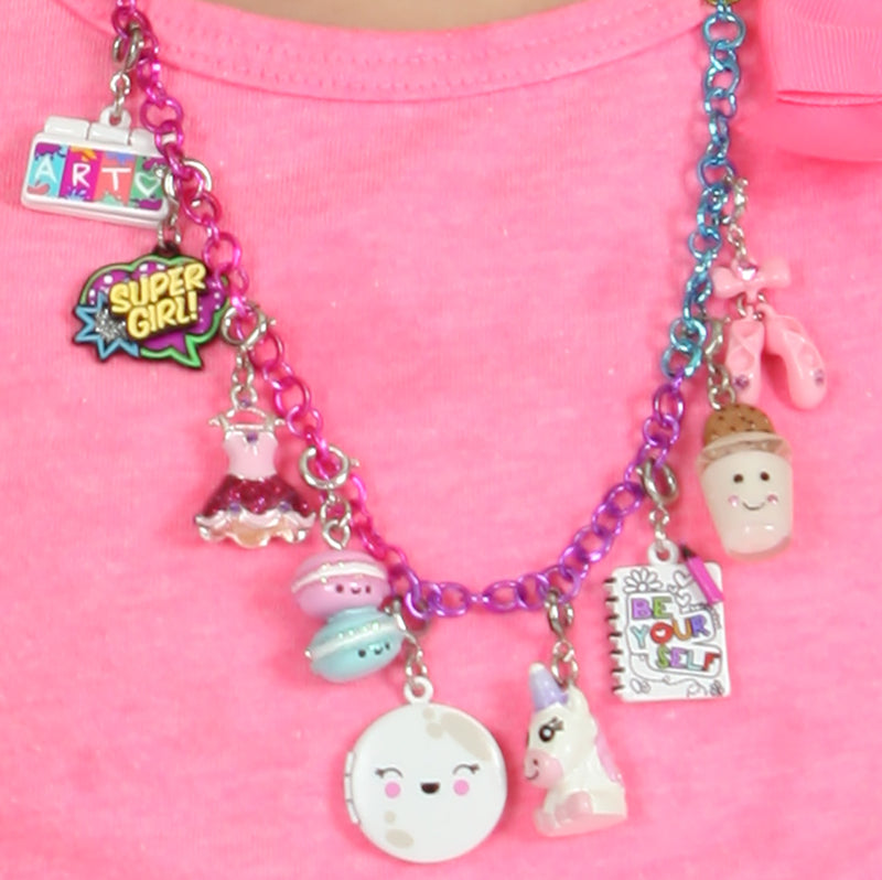 Moon Locket Charm - shopcharm-it