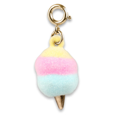 Gold Cotton Candy Charm