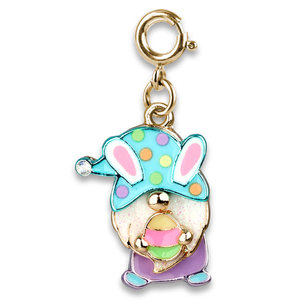 CHARM IT! Gold Easter Gnome Charm - charmit.com 