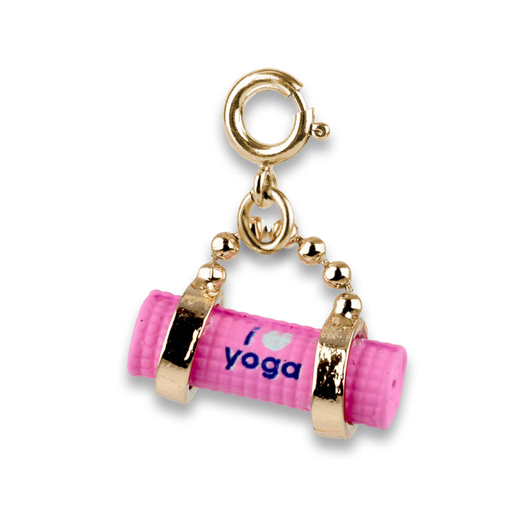 CHARM IT! Gold Yoga Mat Charm - charmit.com