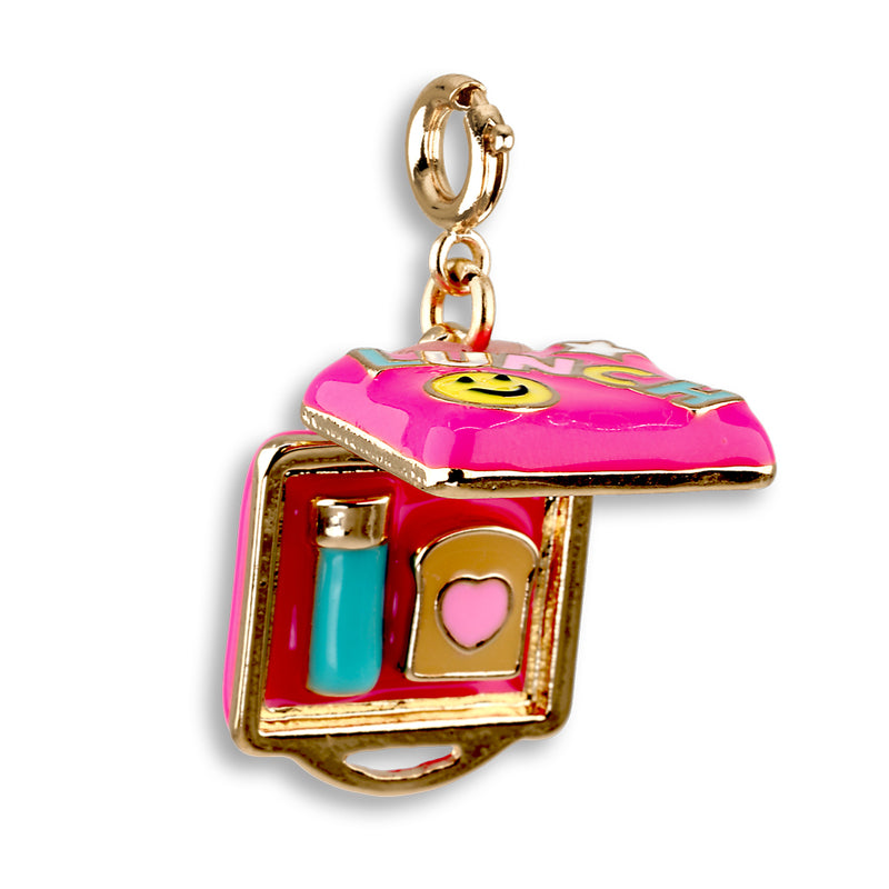 Gold Lunchbox Charm