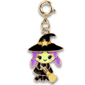 CHARM IT! Gold Swivel Witch Charm - charmit.com