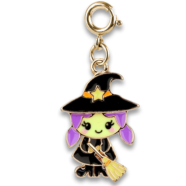 CHARM IT! Gold Swivel Witch Charm - charmit.com