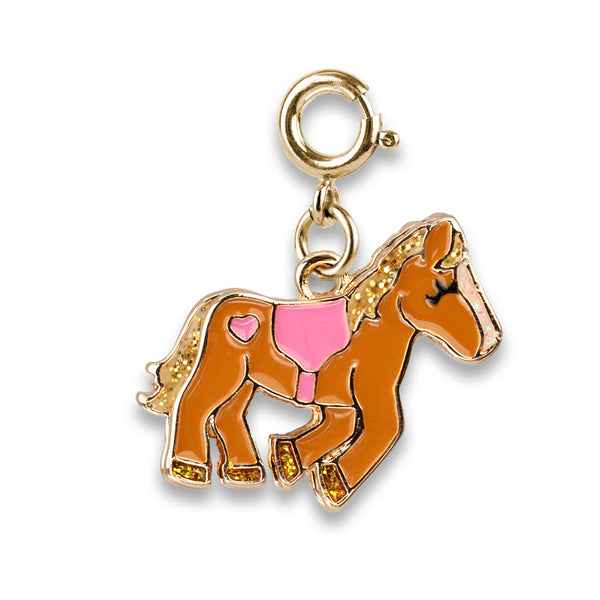 CHARM IT! Gold Horse Charm - charmit.com