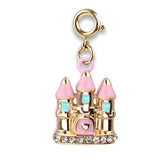 CHARM IT! Gold Fairytale Castle Charm - charmit.com