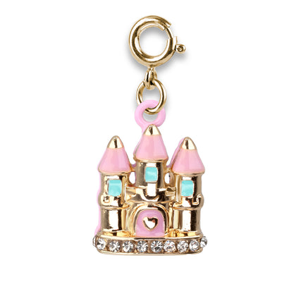 CHARM IT! Gold Fairytale Castle Charm - charmit.com