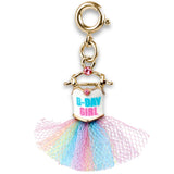 CHARM IT! Gold B-Day Girl Tutu Charm - charmit.com