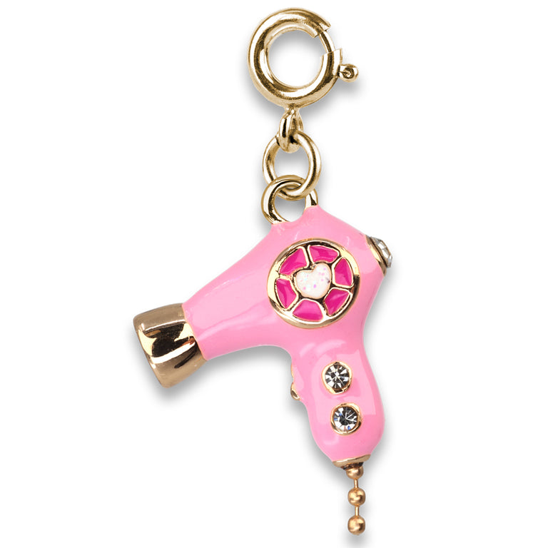 CHARM IT! Gold Hair Dryer Charm - charmit.com