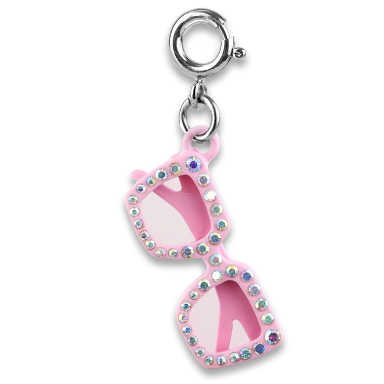 CHARM IT! Pink Sparkle Sunglasses Charm - charmit.com