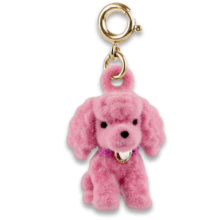 CHARM IT! Gold Pink Poodle Charm - charmit.com