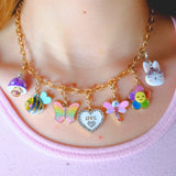 CHARM IT! Personalized April Birthstone Charm Necklace - charmit.com